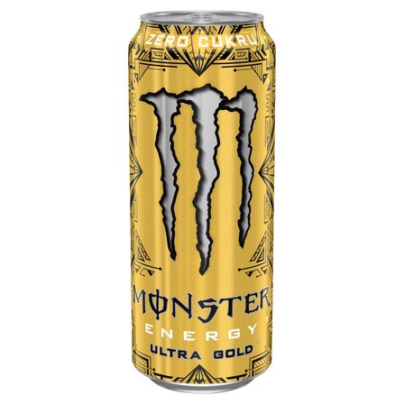 Monster Energy Ultra Gold Gazowany napój energetyczny 500 ml (1)