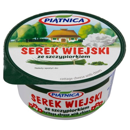 Piątnica Serek wiejski ze szczypiorkiem 150 g (2)
