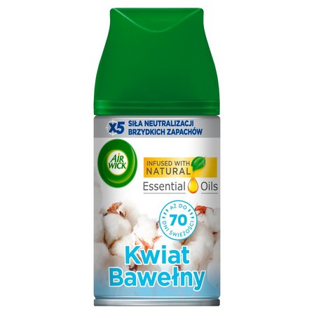 Air Wick Wkład do automatycznego odświeżacza powietrza kwiat bawełny 250 ml (2)