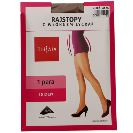 RAJST.ECO+LYCRA 15DEN/BEŻ 4 (1)