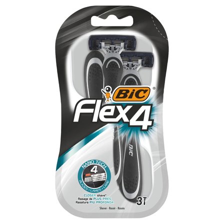 BiC Flex 4 Jednoczęściowe maszynki do golenia 3 sztuki (1)