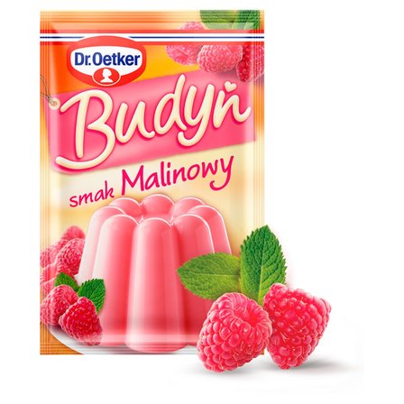 Dr. Oetker Budyń smak malinowy 40 g (2)