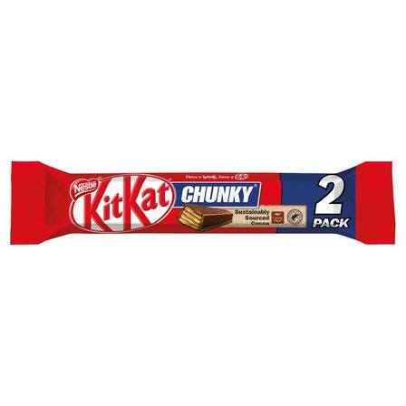 KitKat Chunky Paluszek waflowy w mlecznej czekoladzie 64 g (2 x 32 g) (1)