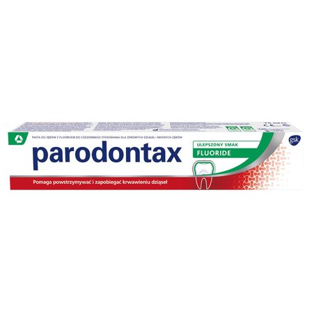 Parodontax Fluoride Wyrób medyczny pasta do zębów z fluorkiem 75 ml (1)