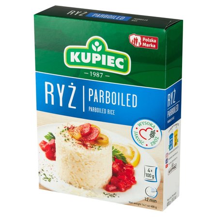 Kupiec Ryż parboiled 400 g (4 x 100 g) (2)