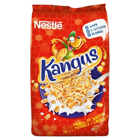 Nestlé Kangus Puszyste ziarno pszenicy w złocistym miodzie 250 g (1)