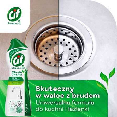 Cif Cleanboost Original Mleczko 300 g (2)