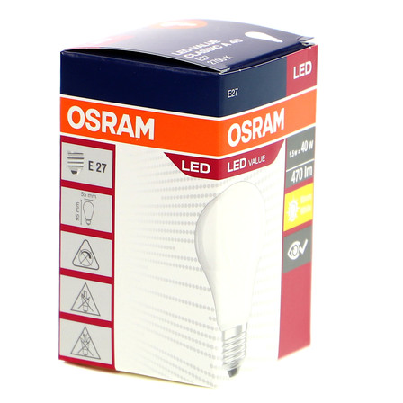 OSRAM ŻARÓWKA LED 6W E27 (10)