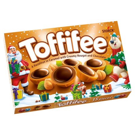 Toffifee Orzech laskowy w karmelu kremie orzechowym i czekoladzie 125 g (15 sztuk) (2)