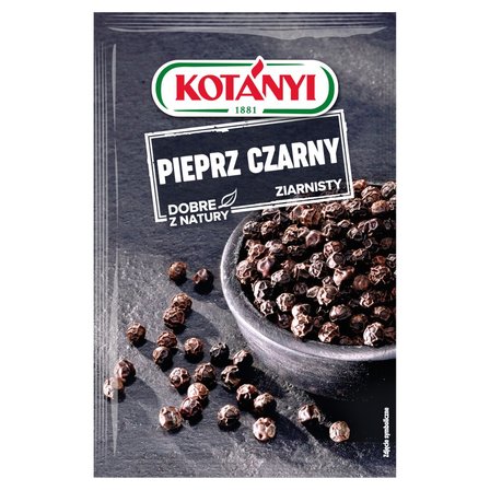 Kotányi Pieprz czarny ziarnisty 20 g (1)