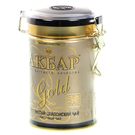 AKBAR GOLD CZARNA HERBATA CEJLOŃSKA LIŚCIASTA 100G (7)