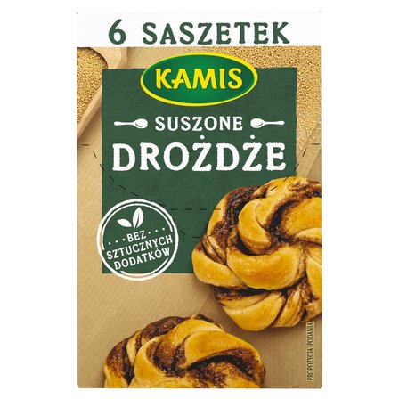 Kamis Suszone drożdże 6 x 8 g (1)