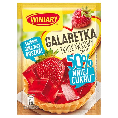 Winiary Galaretka truskawkowy smak 39 g (1)