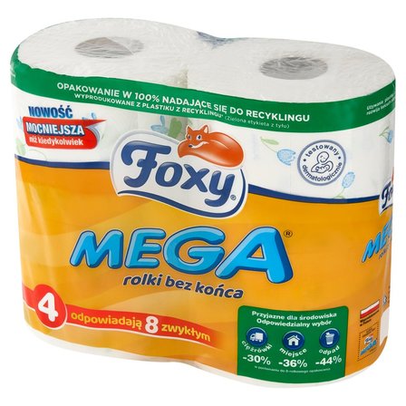 Foxy Mega Papier toaletowy 4 rolki (2)