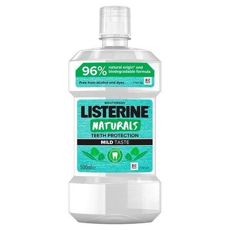 Listerine Naturals Gum Protection Płyn do płukania jamy ustnej 500 ml (1)