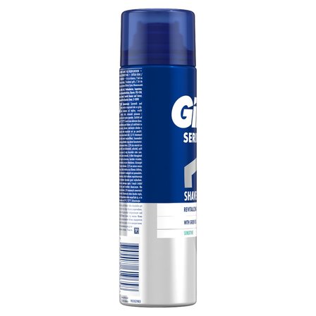 Gillette Series Rewitalizujący żel do golenia dla mężczyzn, z zieloną herbatą, 200 ml (4)