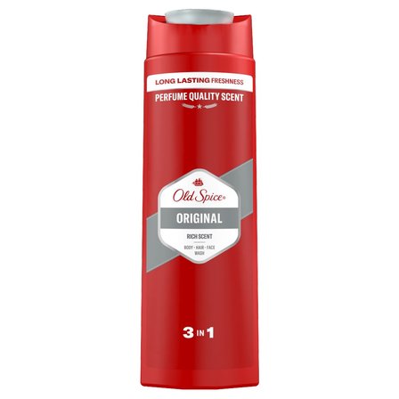 Old Spice Original Żel Pod Prysznic I Szampon Dla Mężczyzn 400 ml, 3 W 1 (1)