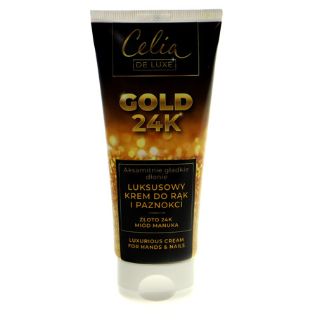 CELIA GOLD 24K LUKSUSOWY KREM DO RĄK I PAZNOKCI 80ML (1)