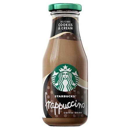 STARBUCKS Frappuccino Cookies & Cream Mleczny napój kawowy 250 ml (1)
