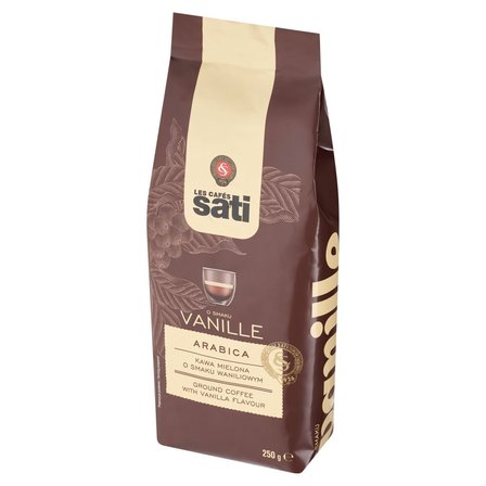 Cafe Sati Kawa mielona o smaku waniliowym 250 g (1)