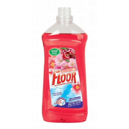 FLOOR PŁYN DO PODŁÓG UNIWERSALNY KWIATY WIŚNI 1,5L (1)