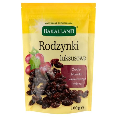 Bakalland Rodzynki luksusowe 100 g (1)