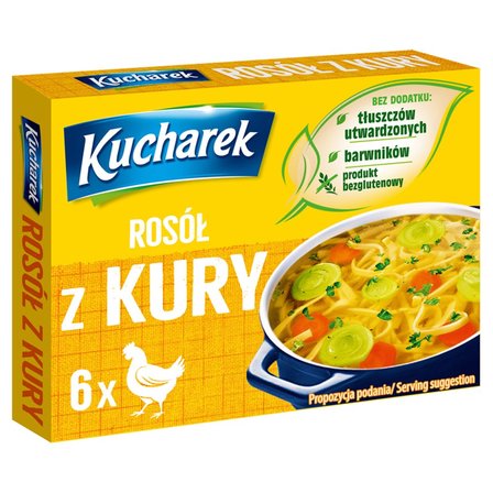 Kucharek Rosół z kury 60 g (6 x 10 g) (1)