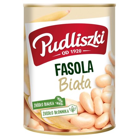 Pudliszki Fasola biała 400 g (1)