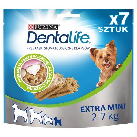 Dentalife Extra Mini Uzupełniająca karma dla dorosłych psów 69 g (7 sztuk) (1)