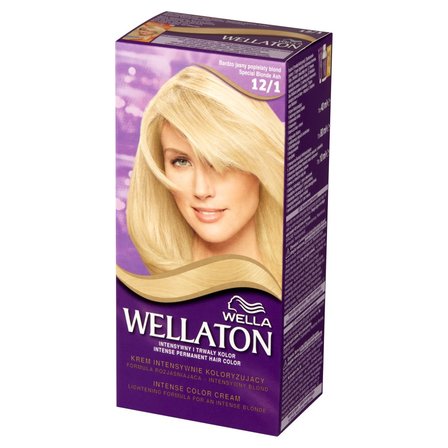 Wella Wellaton Krem intensywnie koloryzujący bardzo jasny popielaty blond 12/1 (2)