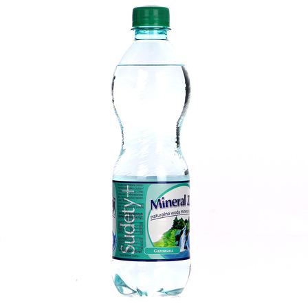 Mineral zdrój naturalna woda mineralna gazowana 500ml SUDETY+ (10)