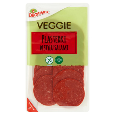 Drobimex Veggie Pasterki w stylu salami 80 g (1)