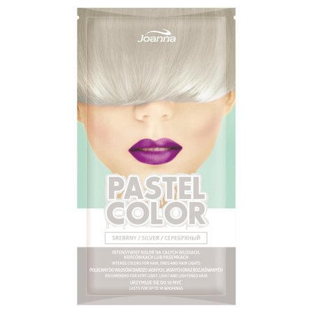 Joanna Pastel Color do włosów srebrny 35 g (1)