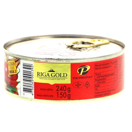 RIGA GOLD SMAŻONA SZPROTKA Z W SOSIE POMIDOROWYM Z CHILI 240G (4)