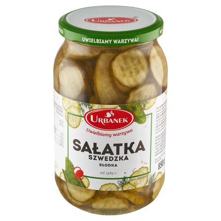 Urbanek Sałatka szwedzka słodka 850 g (2)