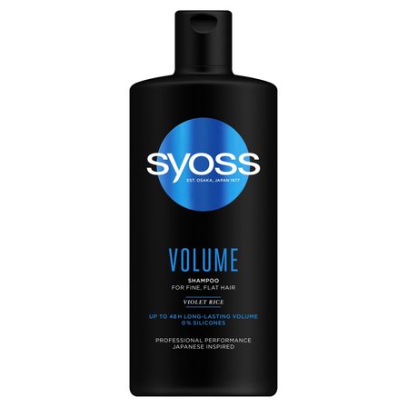 Syoss Volume Szampon do włosów cienkich i bez objętości 440 ml (1)