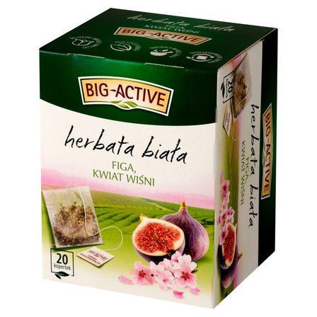 Big-Active Herbata biała figa kwiat wiśni 30 g (20 x 1,5 g) (2)