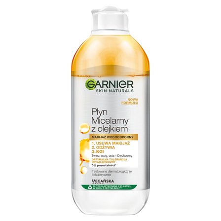 Garnier Skin Naturals Płyn micelarny z olejkiem 400 ml (1)