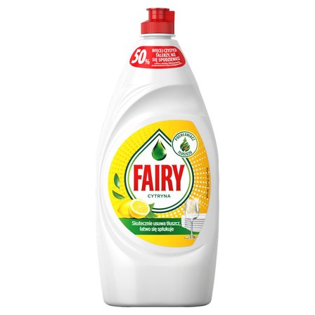 Fairy Cytryna Płyn do mycia naczyń 900 ML (1)