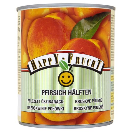 Happy Frucht Brzoskwinie połówki 820 g (1)