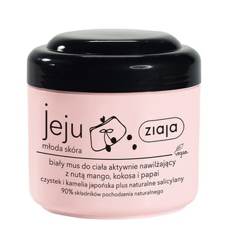 Ziaja Jeju, biały mus do ciała, 200 ml (1)