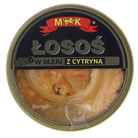 Mk Łosoś w oleju z cytryną 160g (1)