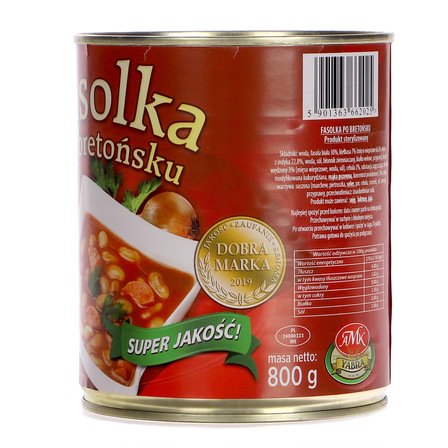 Fasolka po bretońsku 800g (2)