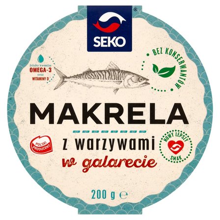 Seko Makrela z warzywami w galarecie 200 g (1)