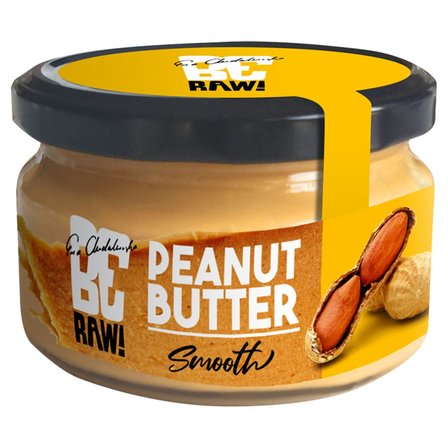 Be Raw! Krem arachidowy gładki 190 g (1)