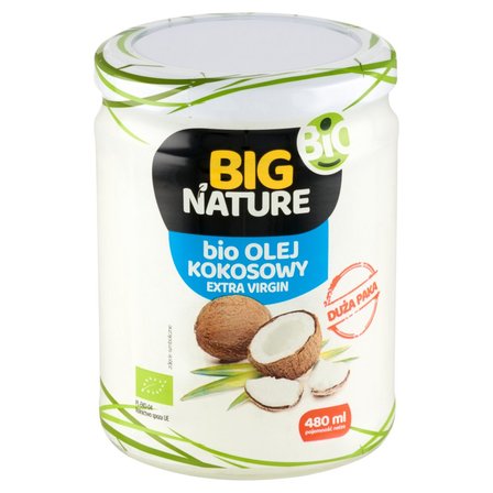 Big Nature Bio olej kokosowy Extra Virgin 480 ml (2)