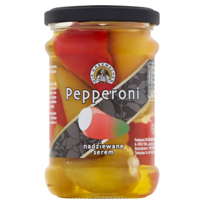 Die Kasemacher Pepperoni nadziewane serem 250 g (1)