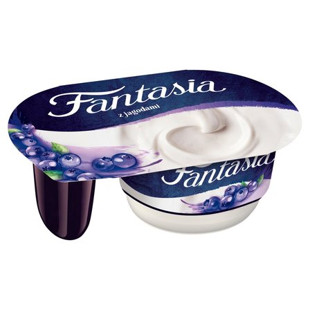 Fantasia Jogurt kremowy z jagodami 118 g (1)