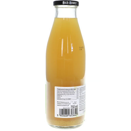 Bracia Sadownicy Sok tłoczone jabłko z agrestem 750 ml (5)