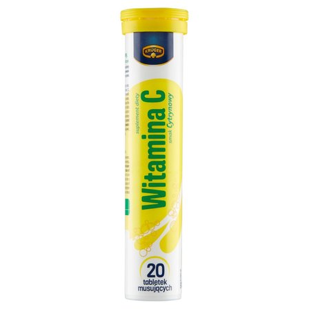 Krüger Suplement diety witamina C smak cytrynowy 84 g (20 sztuk) (1)